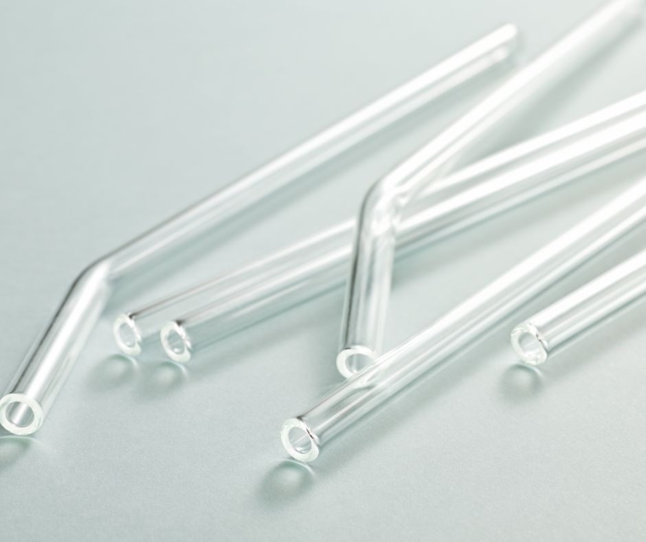 Glass straws