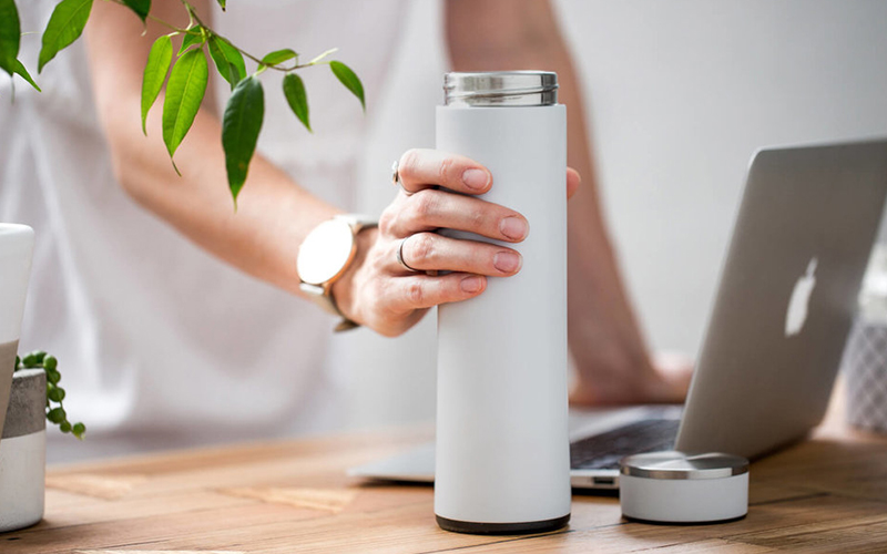 Reusable Water Bottle, and reusable coffee cup 